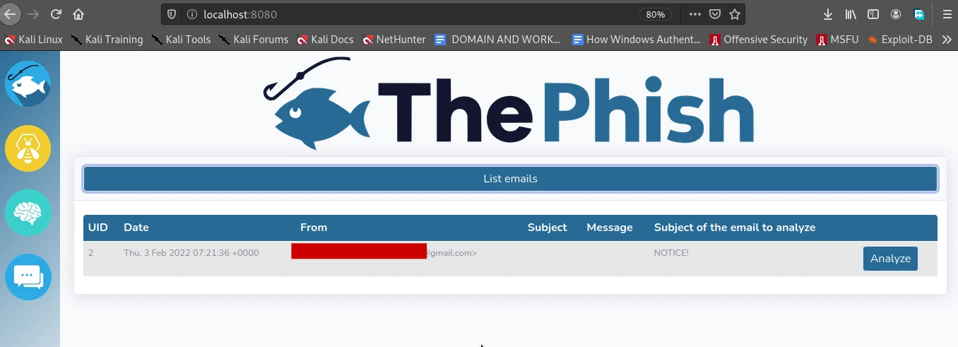 analyze phishing email