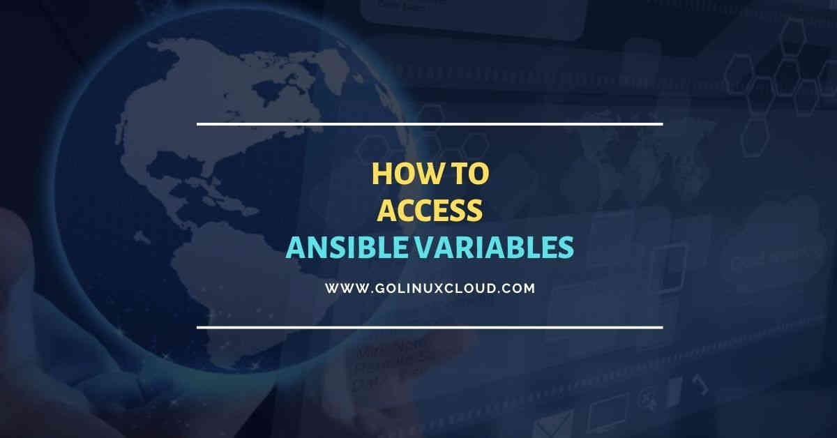 How to use different Ansible variables with examples