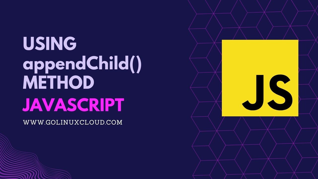 How to use appendchild() in JavaScript? [SOLVED]