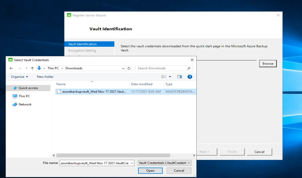 Step-by-Step Azure Backup Tutorial [Azure MARS Agent]