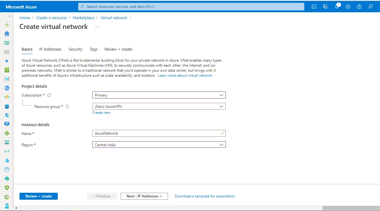 Azure Site to Site VPN Connection [100% Working]