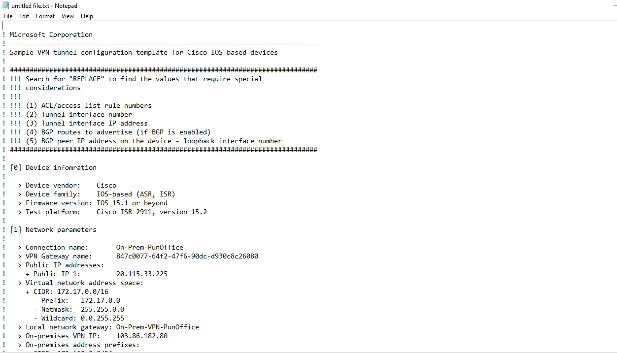 Azure Site to Site VPN Connection [100% Working]