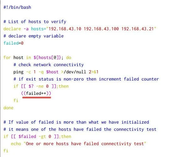 4 practical examples with bash increment variable