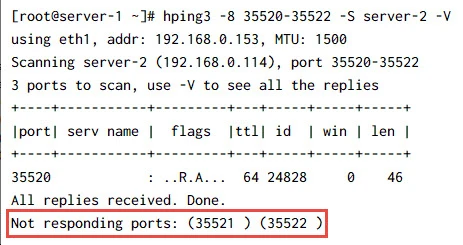 Check open ports in Linux | Test firewall rules