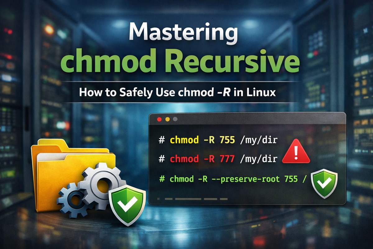 chmod Recursive in Linux: Change File & Directory Permissions Safely