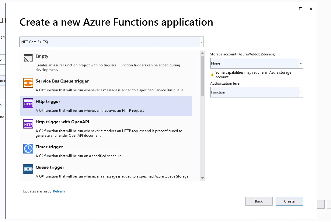 Create Azure Functions using Visual Studio [Step-by-Step]