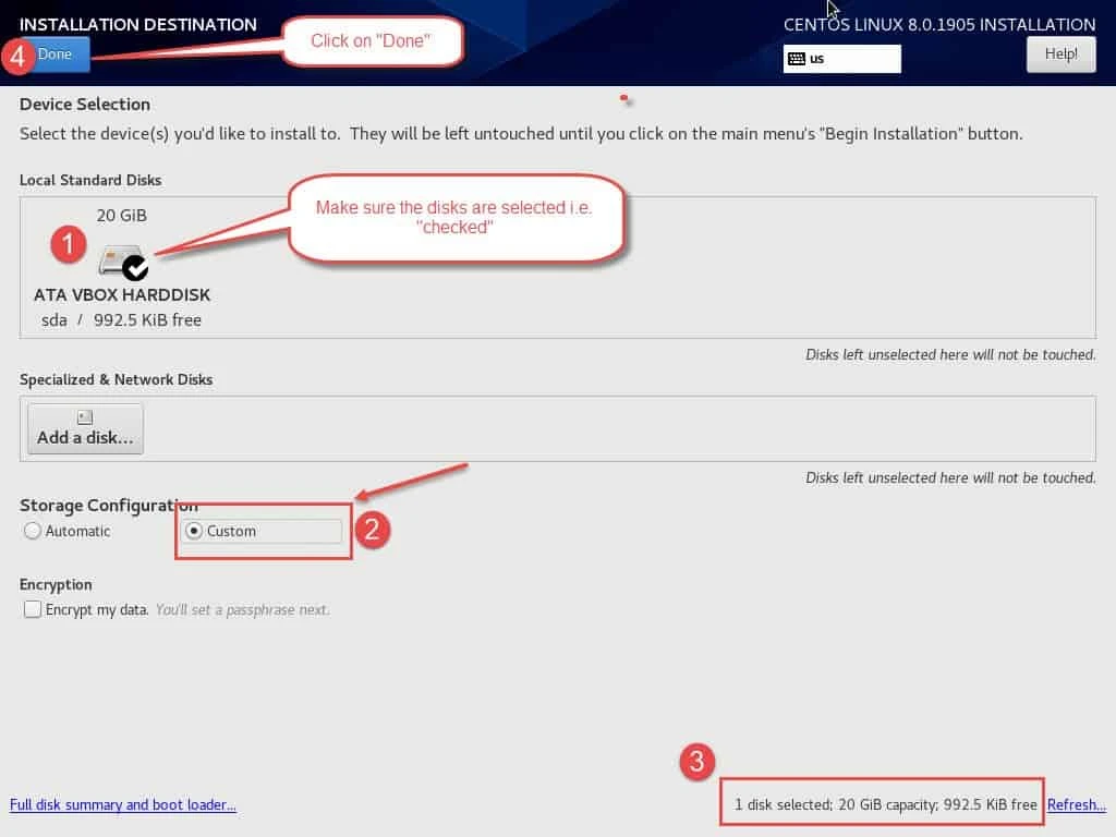 Step-by-Step: Create LVM during installation RHEL/CentOS 7/8