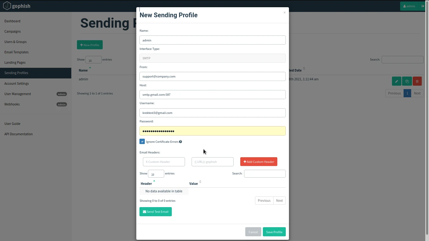 Create phishing campaign with Gophish [Step-by-Step]
