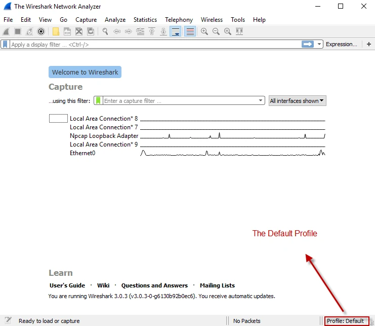 Create Wireshark Configuration Profiles [Step-by-Step]