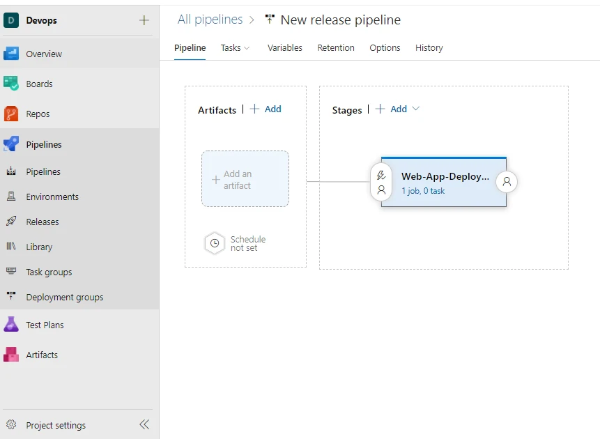 Web App Deployment Using Azure DevOps
