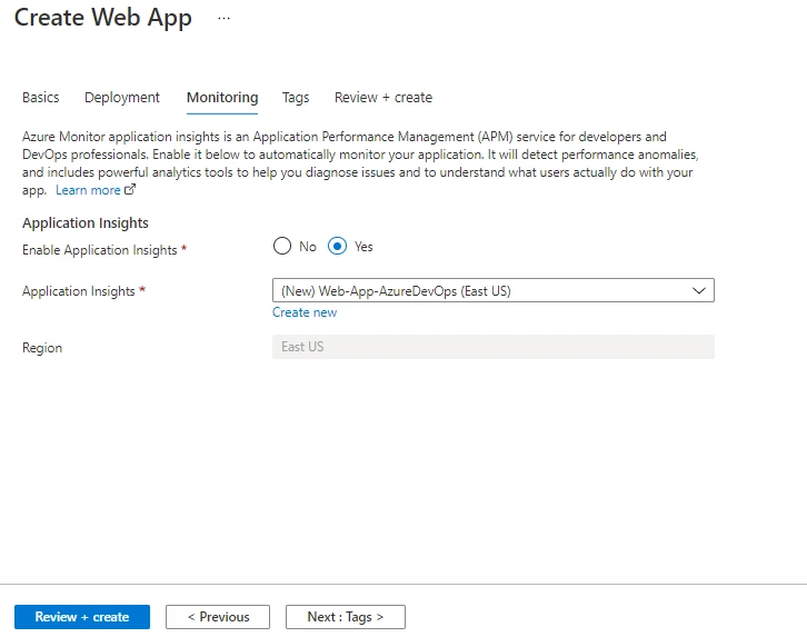 Web App Deployment Using Azure DevOps