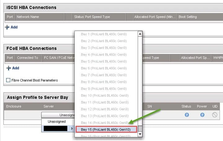 Solved: Device in bay #X power delayed until VC profile is applied