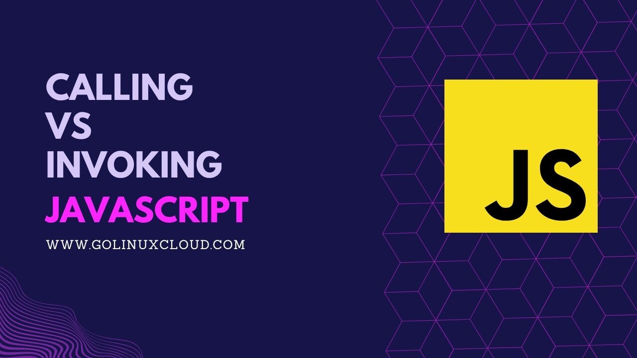 Difference between calling and invoking a function in JS