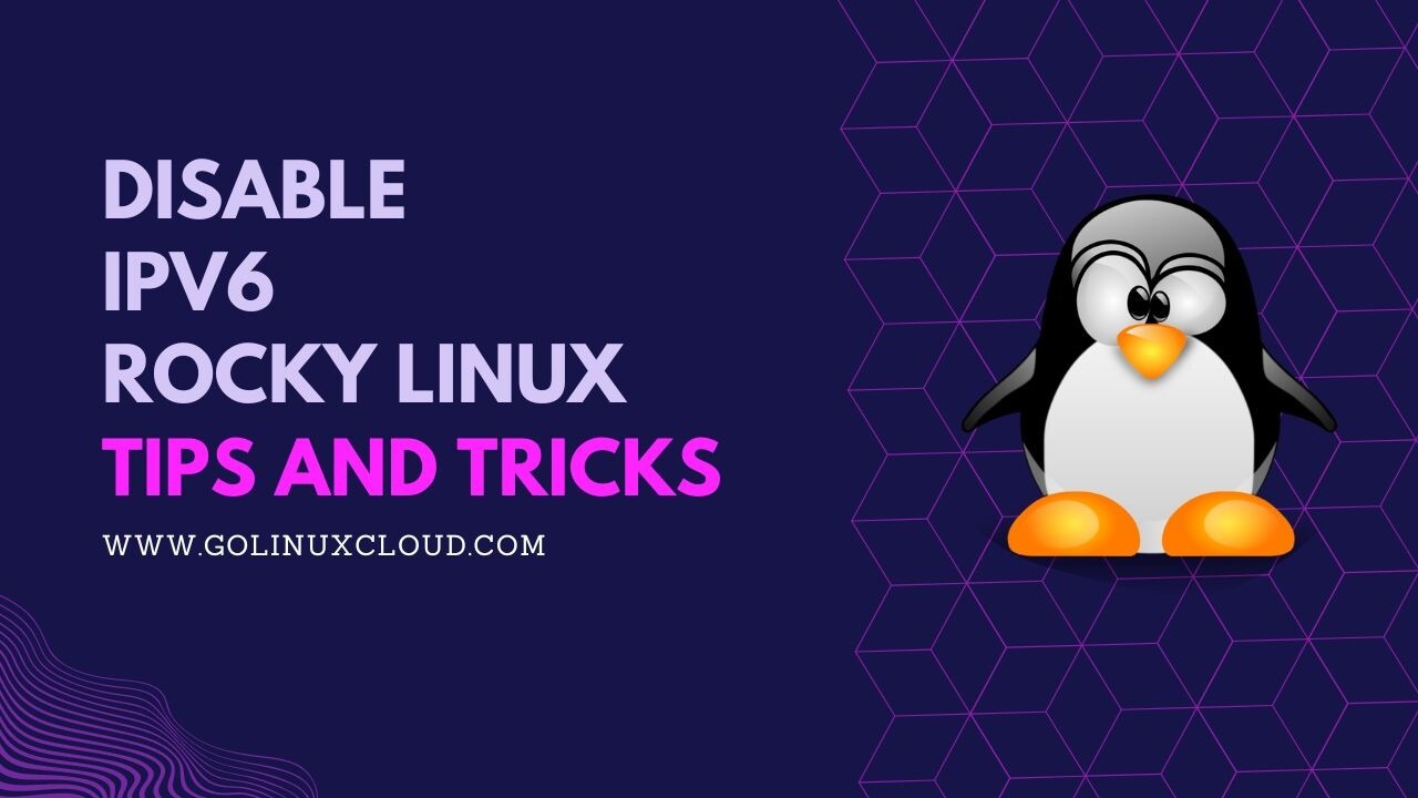 PROPERLY disable IPv6 in Rocky Linux [SOLVED]