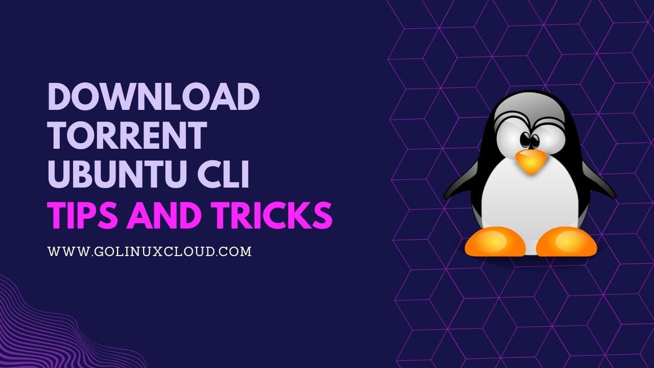 How to download torrent from CLI in Ubuntu? [SOLVED]