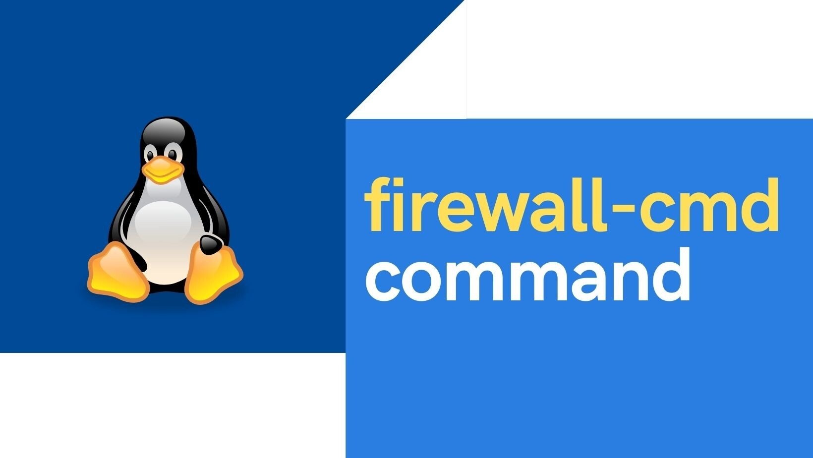 30+ firewalld command Examples [Rules Cheat Sheet]