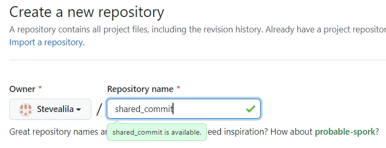 GitHub repo to practice git commit message