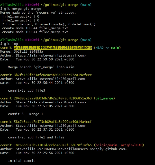 Git merge vs rebase and the problems they solve