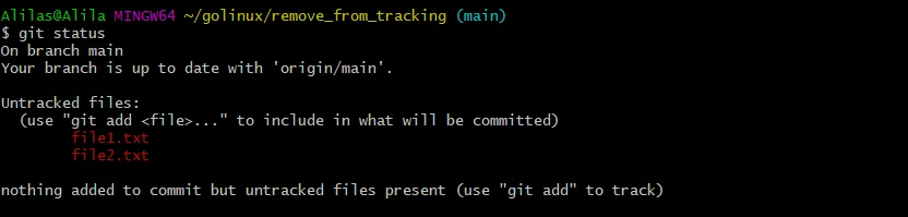 SOLVED: git remove file from tracking [Practical Examples]