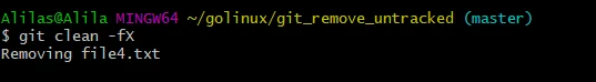 Git remove untracked files simplified [Do's & Don'ts]
