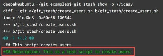 git stash explained in detail with examples
