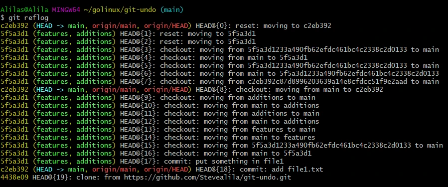 git undo commit before push [Practical Examples]