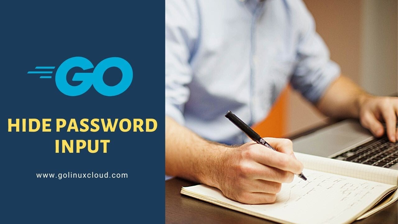 Golang hide password input [Replace input with asterisk]