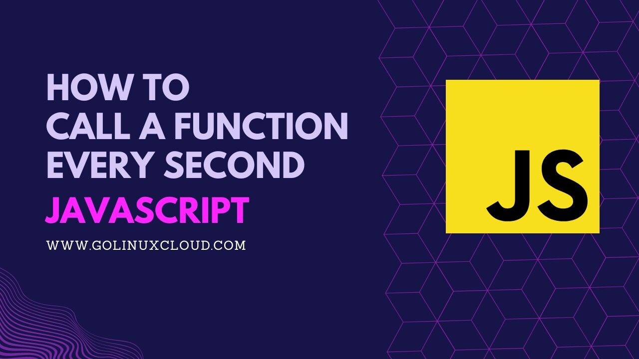 How to call a function every second in JS [SOLVED]