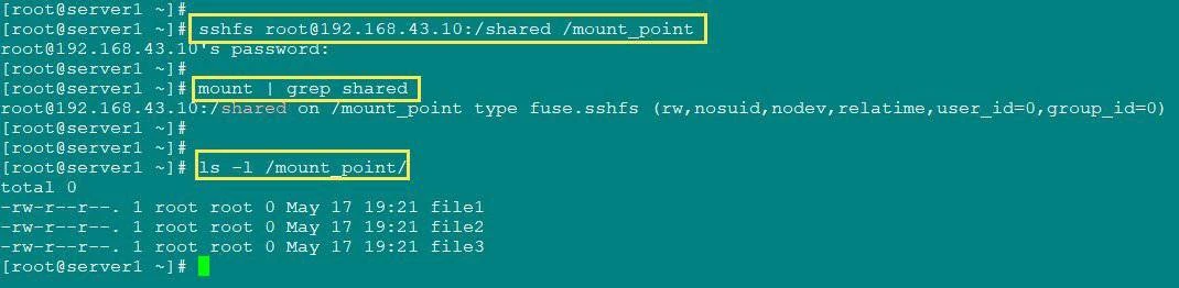 How to transfer files over SSH with SSHFS in Linux & Windows