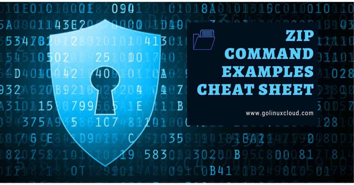 Linux zip folder | 16 practical Linux zip command examples