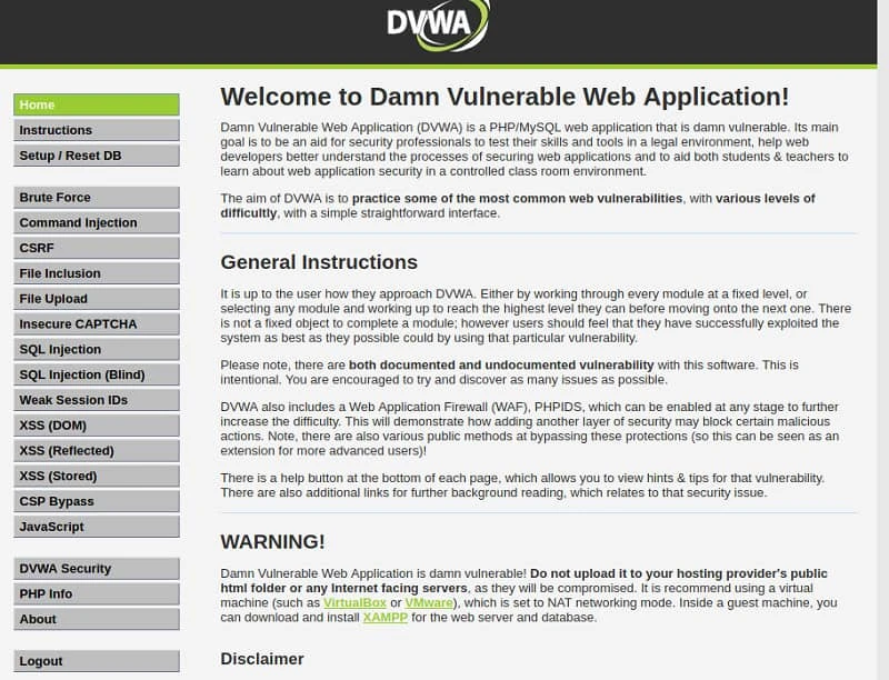 Install DVWA on Kali Linux (Step-by-Step)