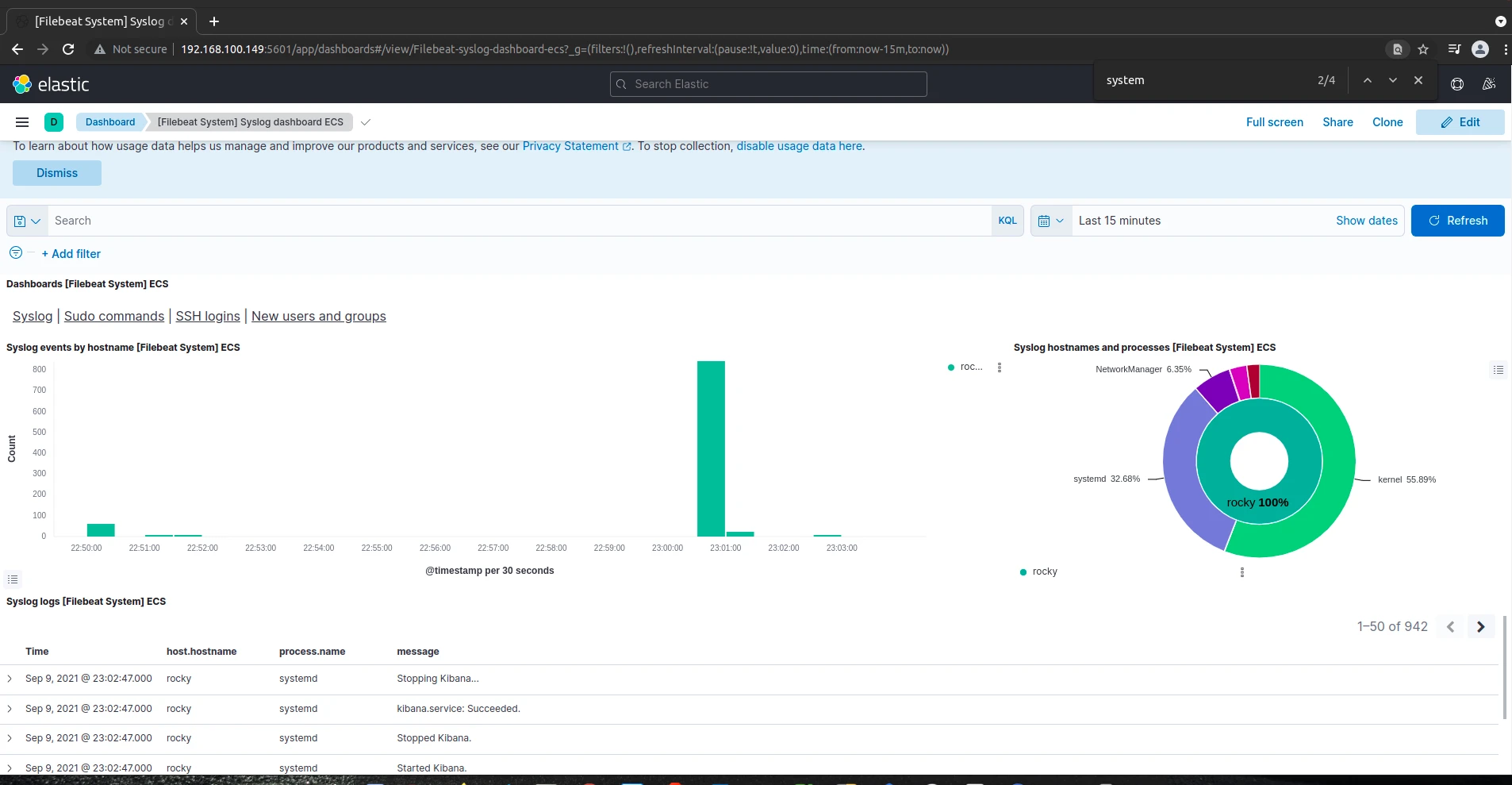 Step by Step install ELk Stack on Rocky Linux 8