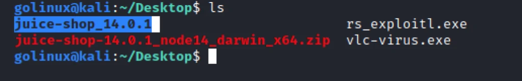 Extract the zip file