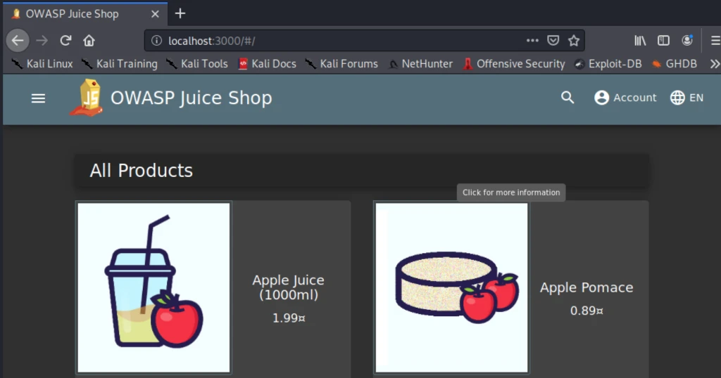 OWASP Juice Shop