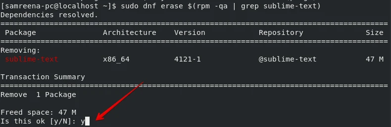 uninstall sublime text editor 4