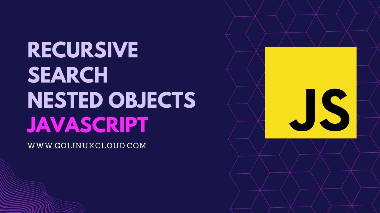 Recursive search in array of objects JavaScript? [SOLVED]