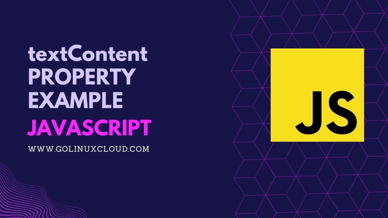 JavaScript textContent Property