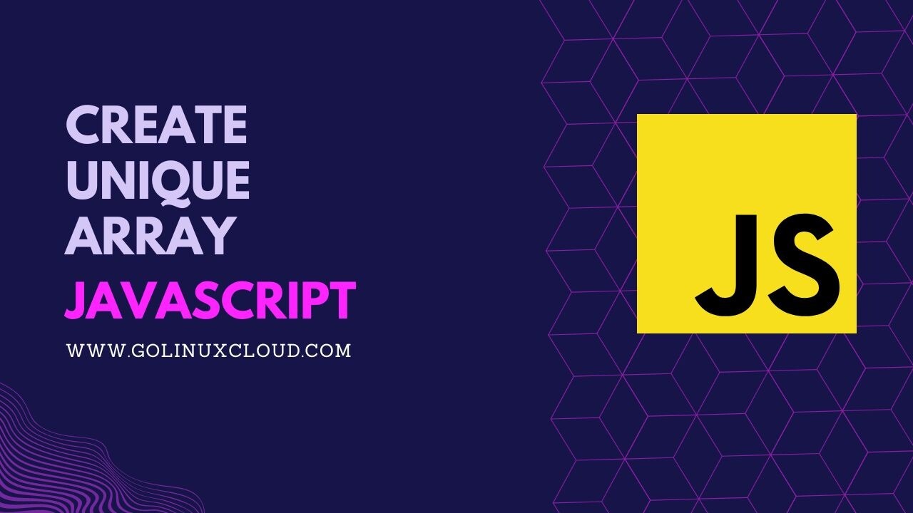 Create Unique Array of Objects in JavaScript [SOLVED]