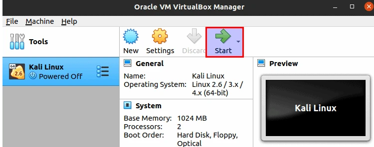 Install Kali Linux on VirtualBox (step-by-step screenshots)