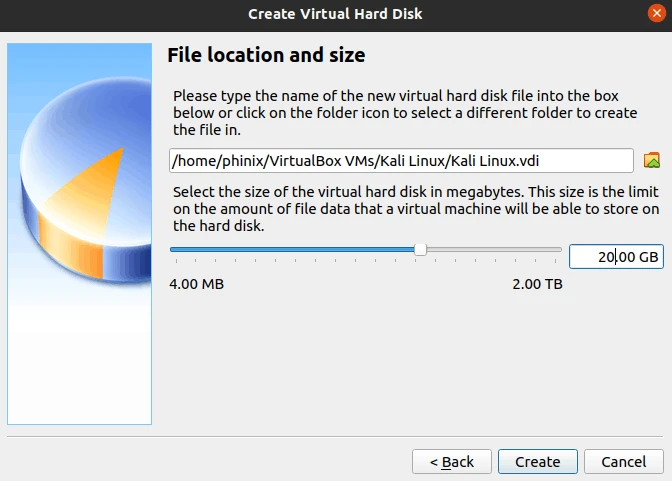 Install Kali Linux on VirtualBox (step-by-step screenshots)