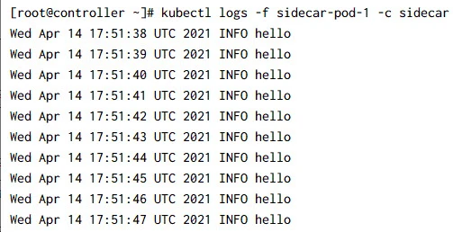 Kubernetes sidecar container usage & examples