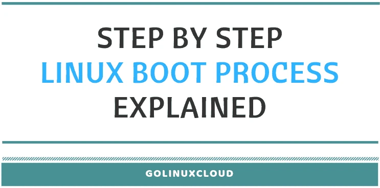 step by step linux boot process explained in detail