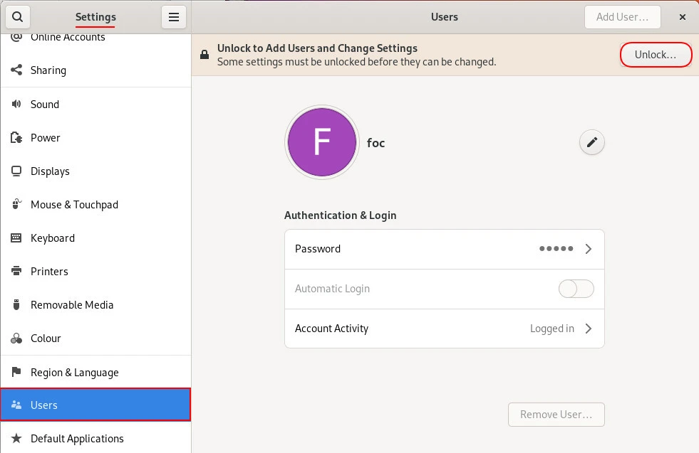 Create a User in Linux