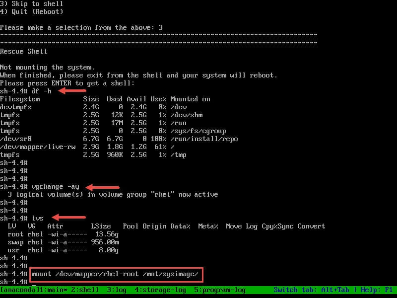10 easy steps to move directory to another partition RHEL/CentOS 7/8