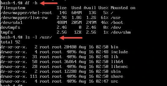 10 easy steps to move directory to another partition RHEL/CentOS 7/8