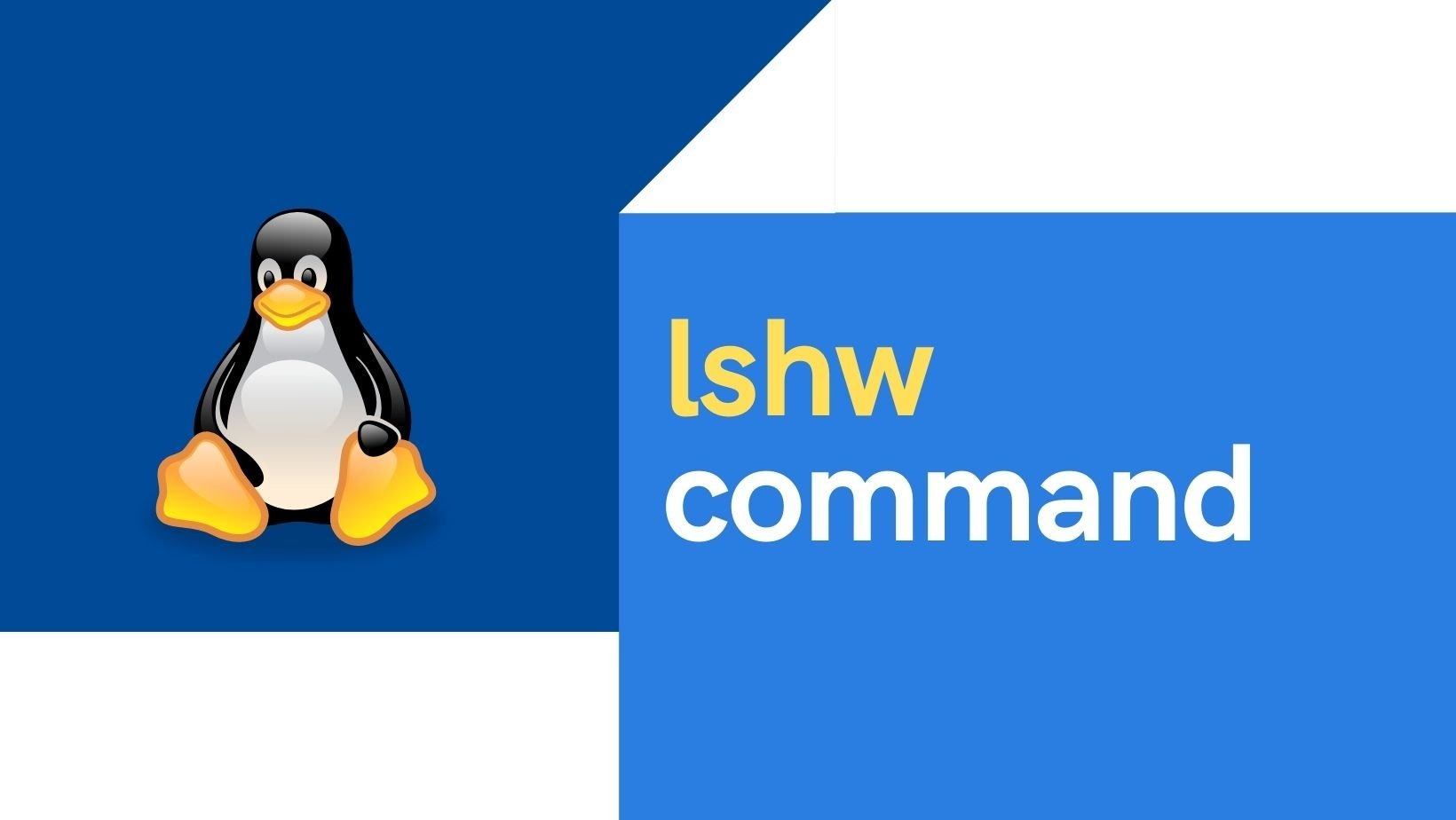 20+ lshw command examples in Linux [Cheat Sheet]