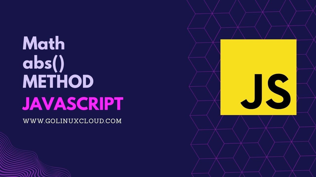 Math.abs() Method in JavaScript