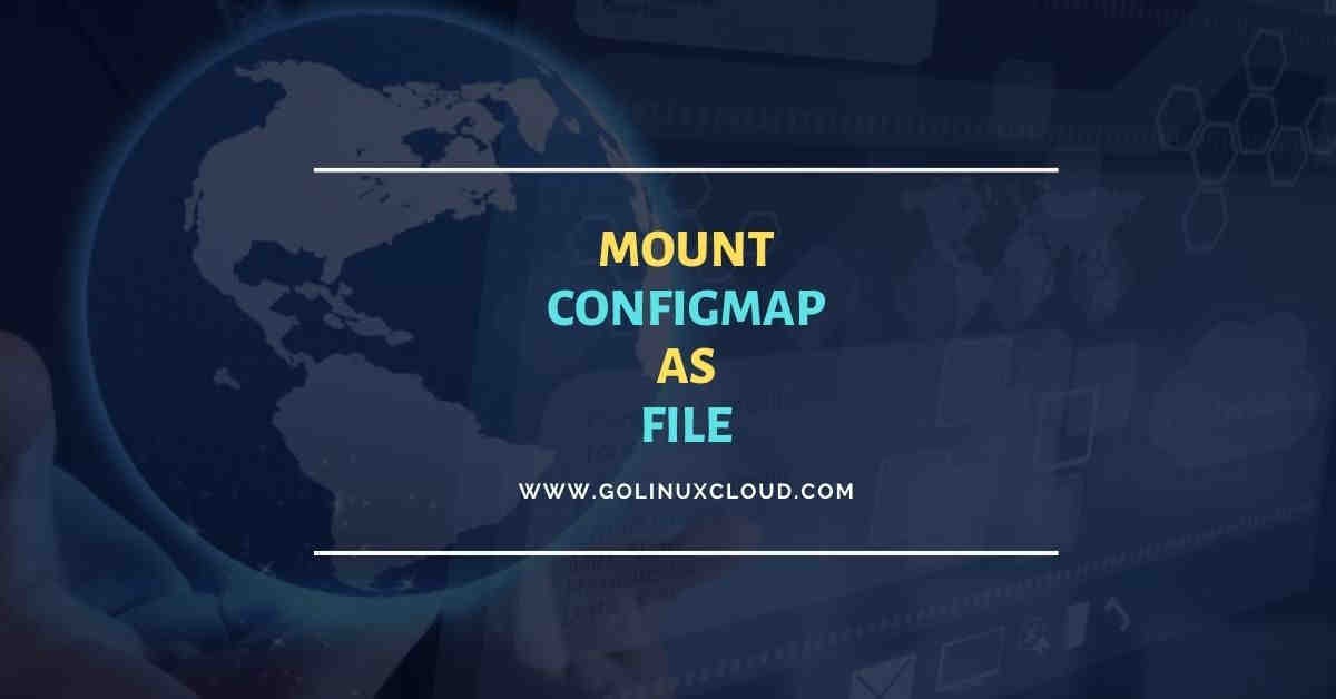 Mount ConfigMap as file in existing directory - K8s