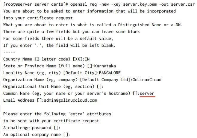Setup & verify mutual TLS authentication (MTLS) with openssl