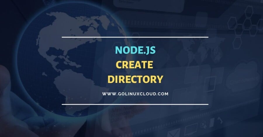 Solved: Node.js create directory if doesn't exist [Examples]